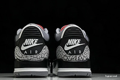 Hyperoad Cement” Jordan 2024 OG “Black Air 3 0815
